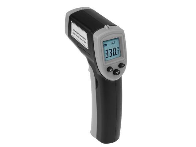 Digital Infrared Thermometer Laser Industrial Temperature Gun Non-Contact with Backlight -50-380°C(NOT for Humans)Battery not included