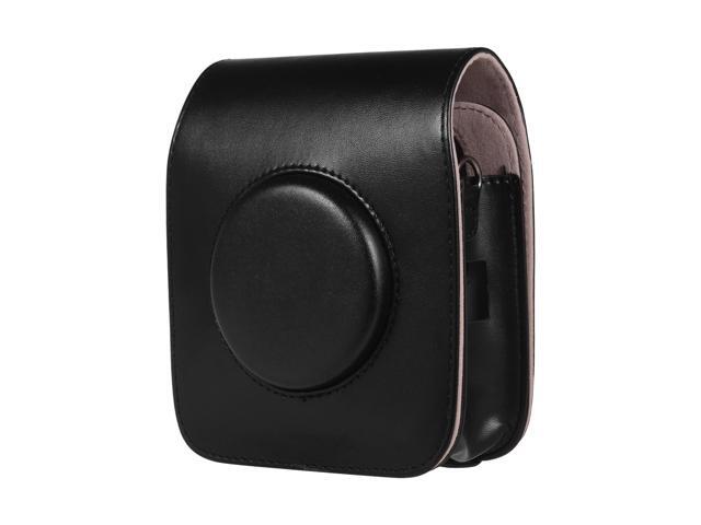 Portable PU Leather Camera Case Bag with Shoulder Strap Compatible with kkmoon Fuji Instax SQ20 Instant Camera