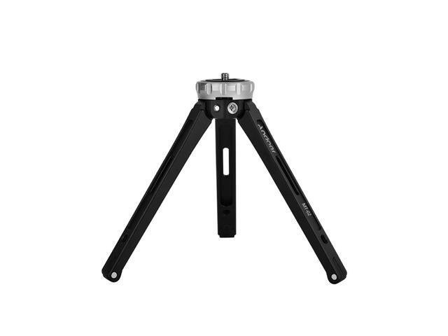 Andoer MT-02 Mini Desktop Tripod Aluminum Alloy 1/4' Screw Max Load 15kg/ 33lbs for DSLR Digital Video Camera DV