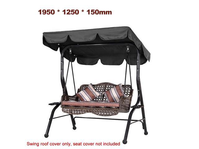 Outdoor Top Swing Canopy Waterproof Cover Garden Sun Shade Patio Swing Cover Case Chairs Hammock Cover Pouch