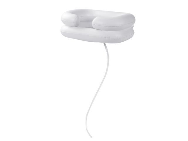 Portable Inflatable Shampoo Bowl Foldable In Bed Hair Washing Hair Cuts Hair Coloring for the Elderly Disabled Pregnancy Hair Washing Basin With
