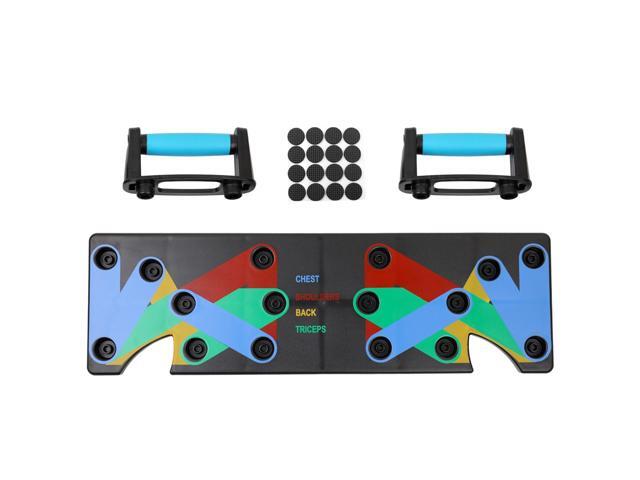 Household Multifunction Push Up Rack Board 9 System Comprehensive Fitness Exercise Workout Push-up Stands Body Building Training GYM for Men and Women