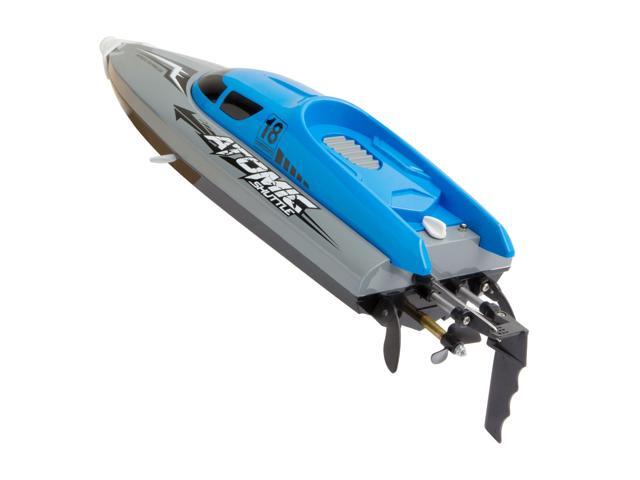 RC Boat Remote Control Boat 30KM/H High Speed IPV7 Waterproof 24GHz 4 Channel Racing Boat for Kids Adults