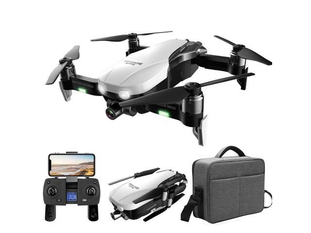 F8 RC Drone With Camera 4K GPS Smart Follow Optical Flow Fixed Point Surround MV APP Control Foldable Brushless Quadcopter Drone for Adult with Bag