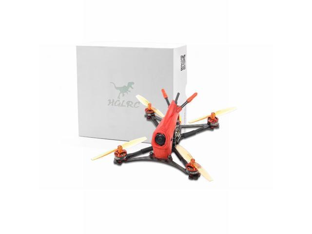 HGLRC Toothpick Parrot120 Pro 120mm FPV Racing Drone with Camera 1200TV 2-4S F4 Flight Controller 13A 4in1 ESC PNP Version