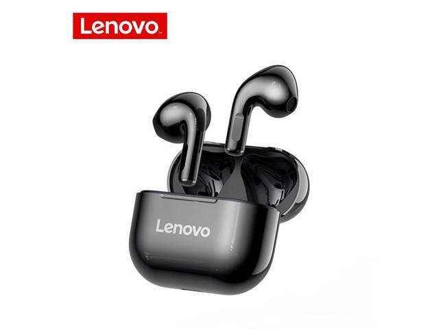 Lenovo LP40 TWS Earbuds Bluetooth 50 True Wireless Headphones Touch Control Sweatproof Sport Headset In-ear Earphones with Mic 300mAh Charging Case