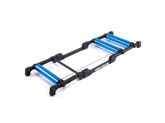 Foldable Bike Trainer Stand Indoor Stationary Cycling Roller Trainer MTB Mountain Bike Road Bicycle Exercise Station