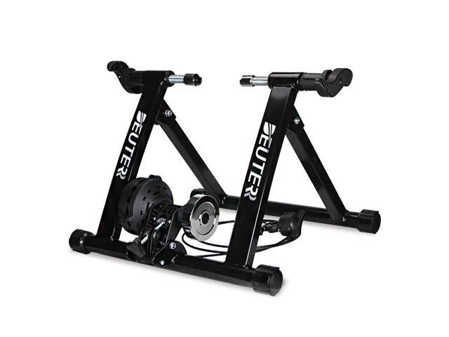 Foldable Magnetic Bike Trainer Stand Cycling Rack Indoor Bicycle Exercise Training Stand for 20-22 Inch / 26-29 Inch Bike Tires