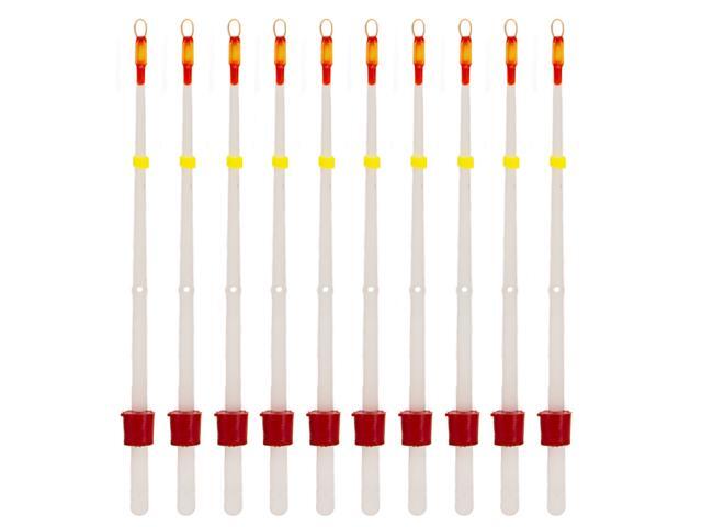 10pcs Mini Winter Ice Fishing Rod Tip Fishing Pole Accessories for Tipless Ice Fishing Rod