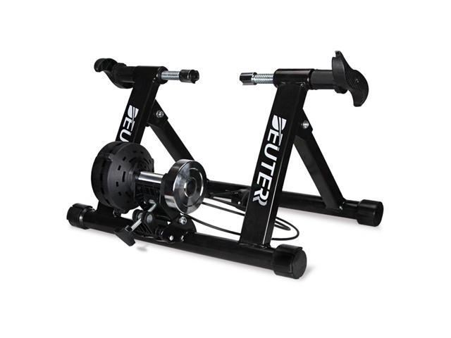 Foldable Magnetic Bike Trainer Stand Cycling Rack Indoor Bicycle Exercise Training Stand for 20-22 Inch / 26-29 Inch Bike Tires