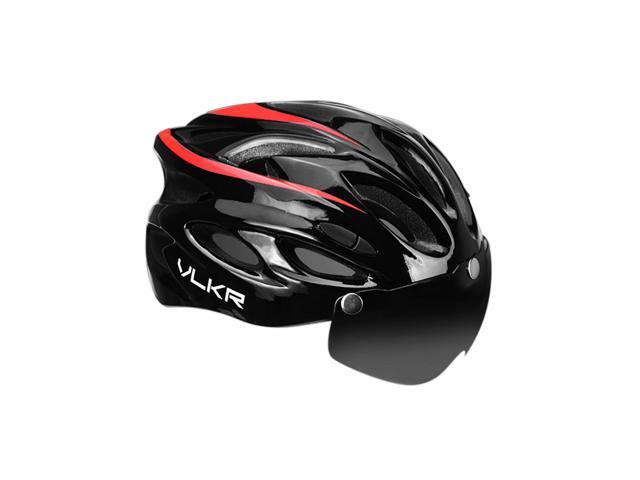 Mountain Cycling Helmet Bicycle Helmet Ultralight Bike Helmet with Goggles Cycling Equipment