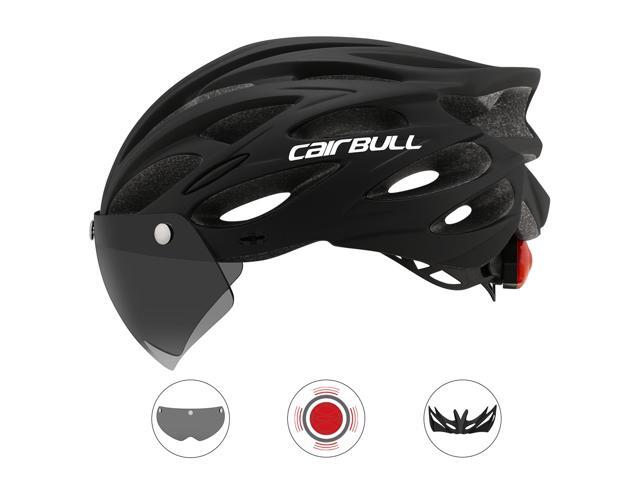 Cairbull Road Mountain bike Riding Helmet Helmet With Lens And Brim Taillight Riding Helmet Riding Equipment