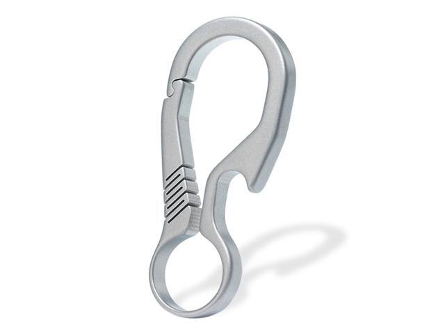 Outdoor Lightweight Titanium Key Chain Quick-release Key Ring Holder