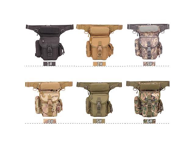 Drop Leg Bag Waterproof Thigh Waist Packs Pouch for Traveling Hiking Cycling Camping