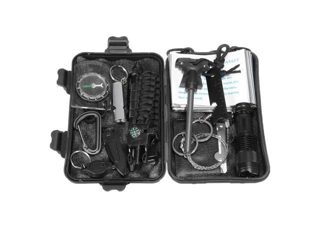 13 in 1 Professional Multifunction First-Aid Kit SOS Emergency Camping Survival Equipment Kit Outdoor Tactical Hiking Gear Multi Tool