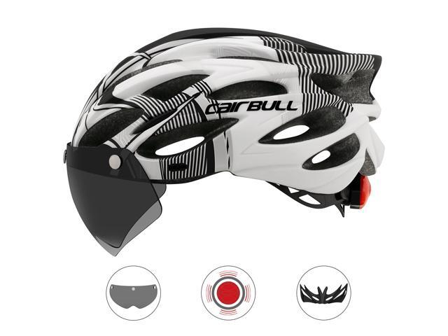 Cairbull Road Mountain bike Riding Helmet Helmet With Lens And Brim Taillight Riding Helmet Riding Equipment