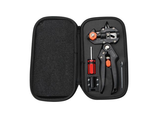 Professional Grafting Tools Grafter Pruner Kit Garden Fruit Tree Pruning Grafting Shears 2 in 1 Scissors Cutting Tool Kit Set with Replaceable Blades