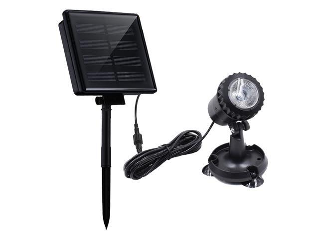 LED Pool Lights Waterproof Solar Powered Garden Pond Light Pathway Walkway Lawn Backyard Lighting Outdoor Security Landscape Lamp