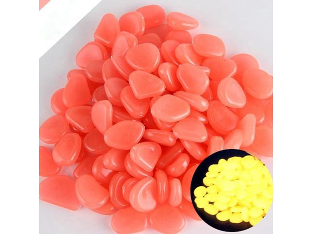 22lb Glow in The Dark Rocks Luminous Stone Glowing Stones Glow in The Dark Pebbles Decorative Stones for Patio Garden Lawn Yard Aquarium Walkway