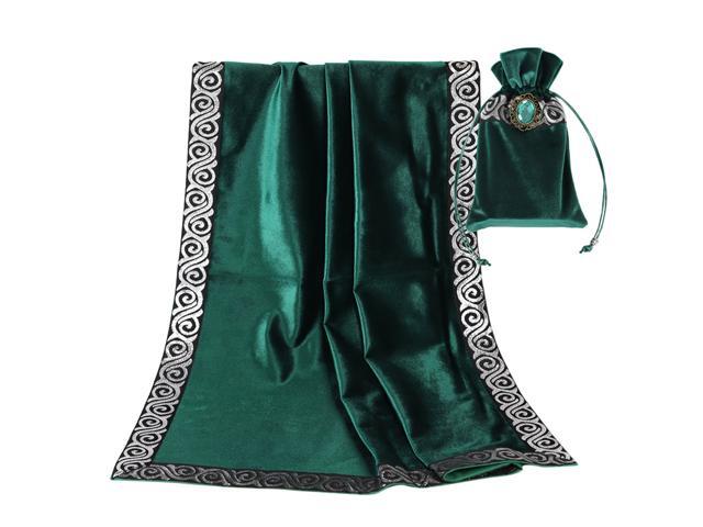 Altar Tarot Table Cloth Velvet Tarot Divination Tablecloth with Tarot Cards Bag Board Game Accessories