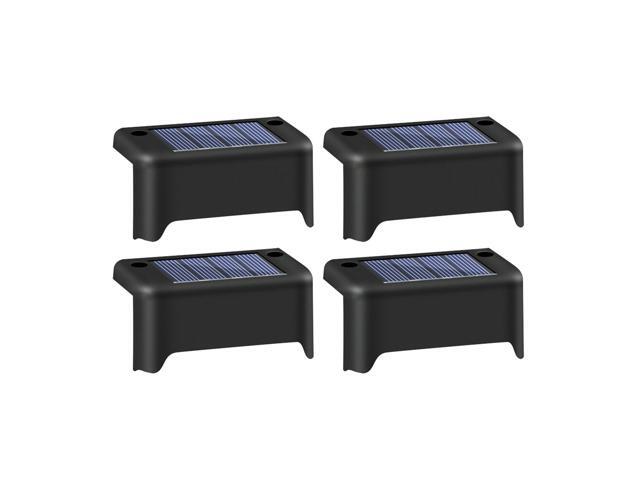 Solar Outdoor Waterproof Garden Stairs Fence Warm Light Road Stud Lamp for Garden Landscape Street Pathway