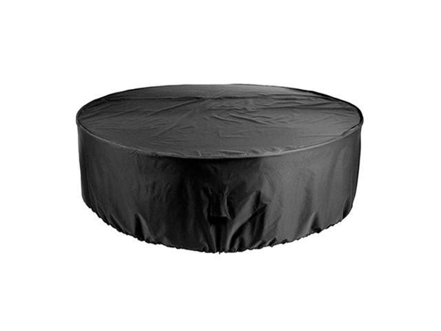 Outdoor Patio Furniture Covers Waterproof Table Chair Set Covers Windproof Tear-Resistant UV Round Cover for Outdoor Garden Patio Yard Park