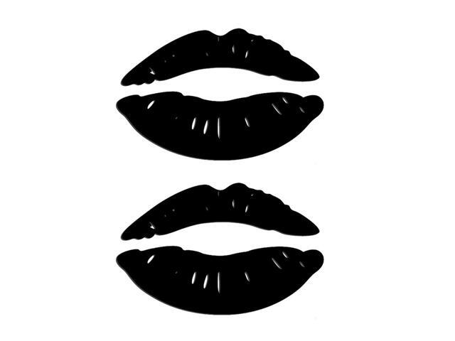 3D Kiss Lip Mirror Wall Sticker DIY Modern Art Mural Decal Home Room Decor