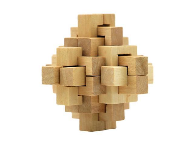 Educational Intelligence Game Luban Lock Cubes IQ Puzzle Brain Teaser Kongs Ming Lock