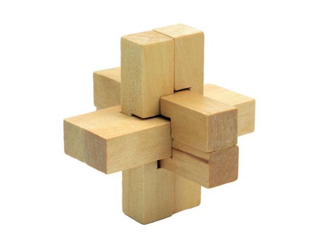 Educational Intelligence Game Luban Lock Cubes IQ Puzzle Brain Teaser Kongs Ming Lock
