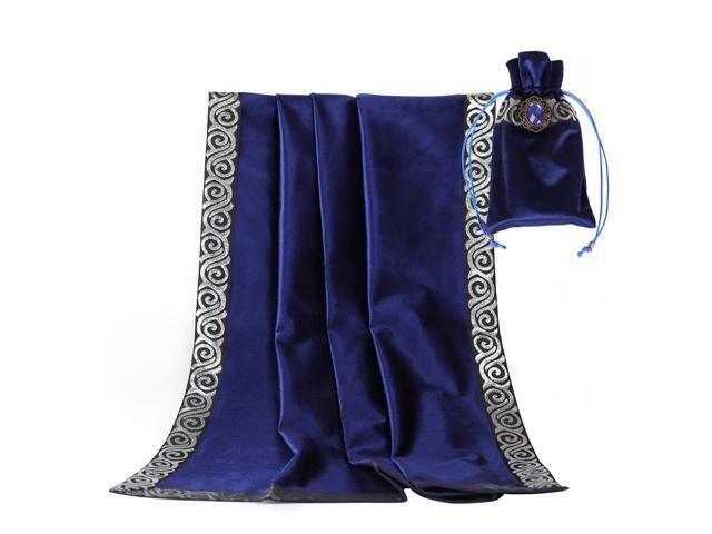 Altar Tarot Table Cloth Velvet Tarot Divination Tablecloth with Tarot Cards Bag Board Game Accessories