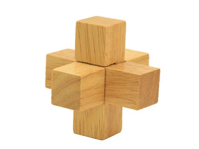 Educational Intelligence Game Luban Lock Cubes IQ Puzzle Brain Teaser Kongs Ming Lock