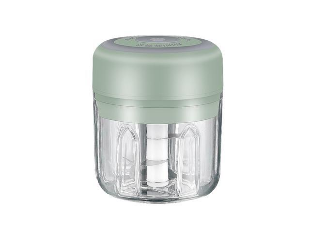 Mini Garlic Grinder Electric Garlic Chopper Cordless Food Fruit Vegetable Blender Kitchen Gadgets 250ML USB Rechargeable