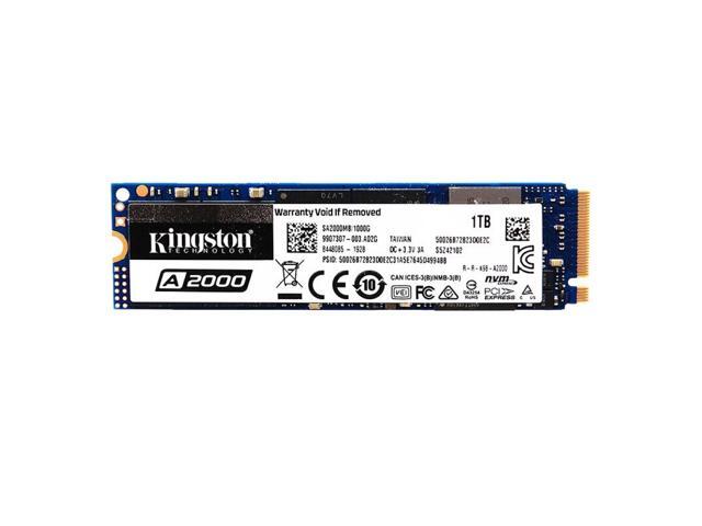 Kingston A2000 Solid State Drive NVMe PCIe SSD High Speed Reading Writing SSD Compact Shockproof M2 NVMe SSD 1TB