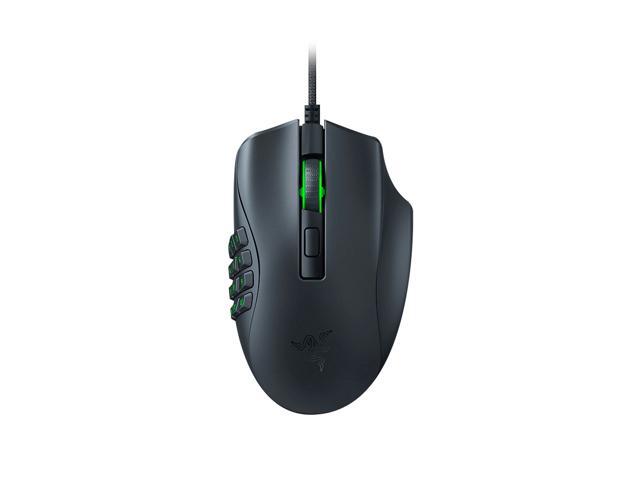 Razer Naga X MMO Wired RGB Gaming Mouse Lightweight Mouse with 2nd-gen Razer Optical Mouse Switch 16 Programmable Buttons
