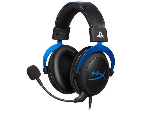 Kingston HyperX Cloud Gaming Head-mounted Gaming Headset with in-Line Audio Control Detachable Microphone for PS4 PS5 Xbox PC