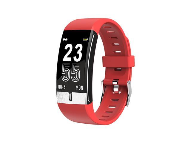E66 Fitness Watch 108in Color Screen Sport Intelligent Fitness Tracker IP68 Waterproof ECG Heart Rate Sleep Quality Temperature Monitoring Wrist