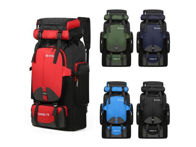 Sports Backpack Waterproof Large Capacity 70L Climbing Hiking Camping Trekking Outdoors Bag Rucksack