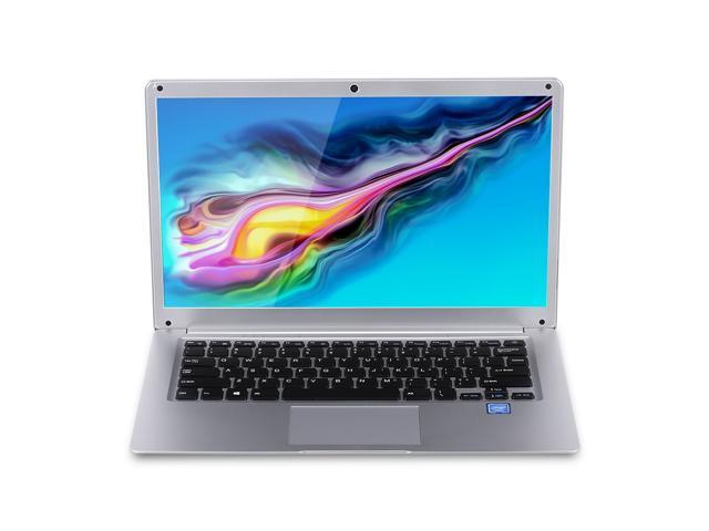 141 inch Laptop Intel J3355 Processor 6GB DDR3 128GB SSD 1920*1080 Resolution Portable Business Office Laptop Silver US Plug