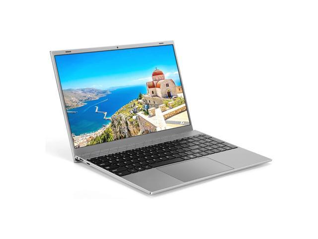 F18 156 inch Laptop Intel Celeron J4115 Processor 8GB DDR3 RAM 256GB M2 SSD Portable Business Office Laptop Silver US Plug