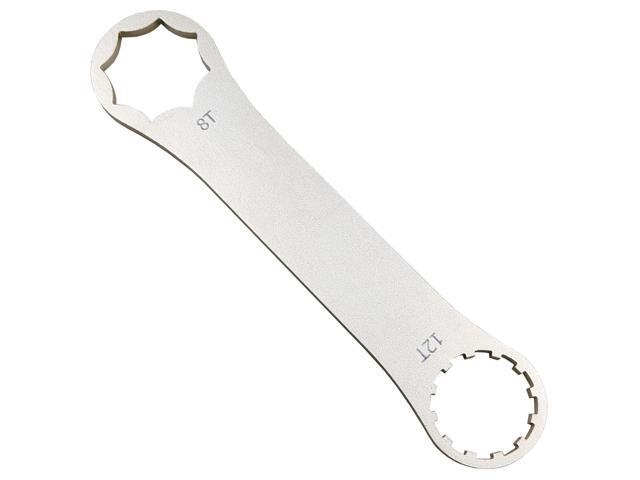 Bike Suspension Fork Wrench Stainless Steel Bicycle Top Cap Spanner Remover Tool