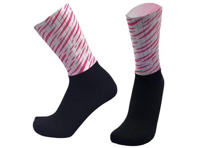 Men Women Socks Aero Socks Silicone Antiskidding Breathable Wearable Socks for Cycling Running Mountaineering