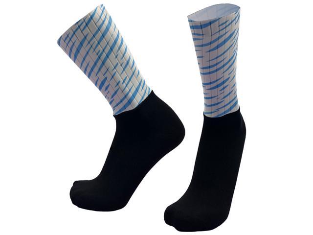 Men Women Socks Aero Socks Silicone Antiskidding Breathable Wearable Socks for Cycling Running Mountaineering