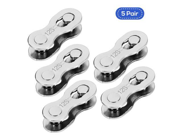 1 Pair / 5 Pair / 10 Pair Bike Chain Link Bicycle Chain Repair Tool Bike Missing Link Bike Chain Connector 6-8S / 9S / 10S / 11S / 12S