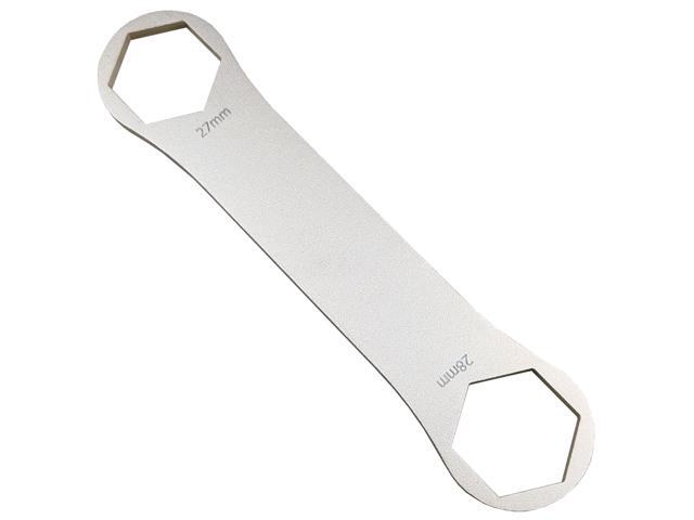 Bike Suspension Fork Wrench Stainless Steel Bicycle Top Cap Spanner Remover Tool