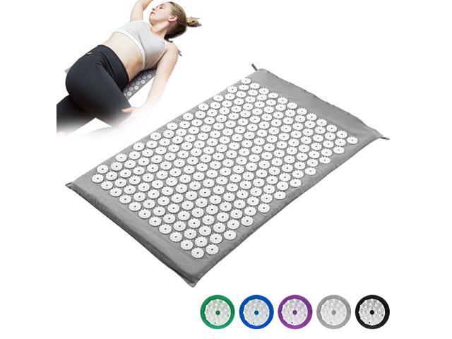 Acupressure Mat Back Pain Relief Massage Cushion Yoga Spike Mat Acupuncture Pad Needle Massage for Full Body