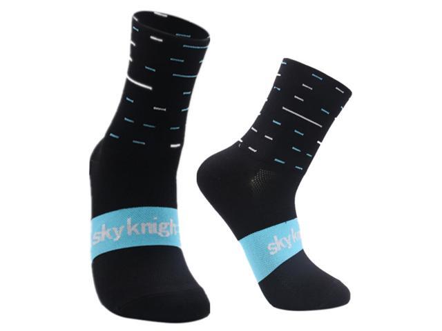 Cycling Socks Moisture-wicking Bike Socks Men Women Sports Running Gym Training Socks Size 7-12