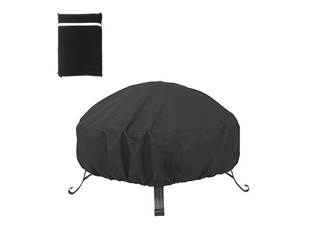 Waterproof BBQ Grill Cover Portable Camping Stove Cover Folding Charcoal Grill Cover Anti-dust Cover with Drawstring Perfect for Indoor or Outdoor Use