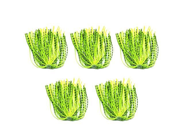 5 PCS 13cm Jig Skirt Silicone Skirts Rubber Skirts Fishing Skirt Baits Fishing Lure For Spinnerbaits Buzzbaits