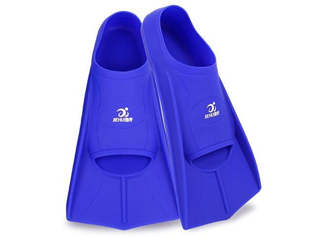 Silicone Snorkeling Fins Short Fins Comfortable Scuba Diving Flippers Light Swim Fins Snorkeling Gear Snorkeling Equipment