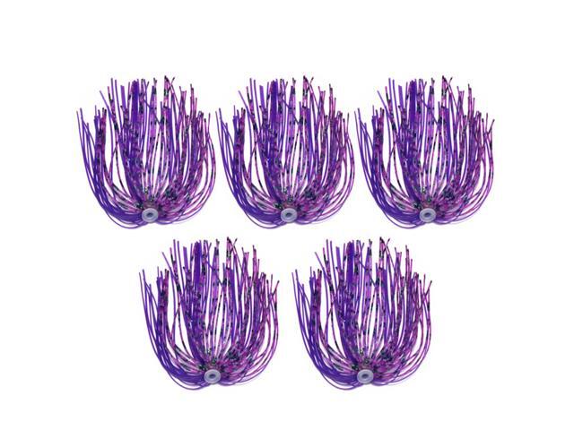5 PCS 13cm Jig Skirt Silicone Skirts Rubber Skirts Fishing Skirt Baits Fishing Lure For Spinnerbaits Buzzbaits